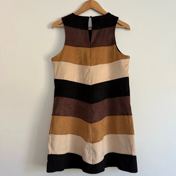 Show Me Your Mumu Mod Mini Dress retro in earthy colors Size: M New With Tags - Picture 3 of 5